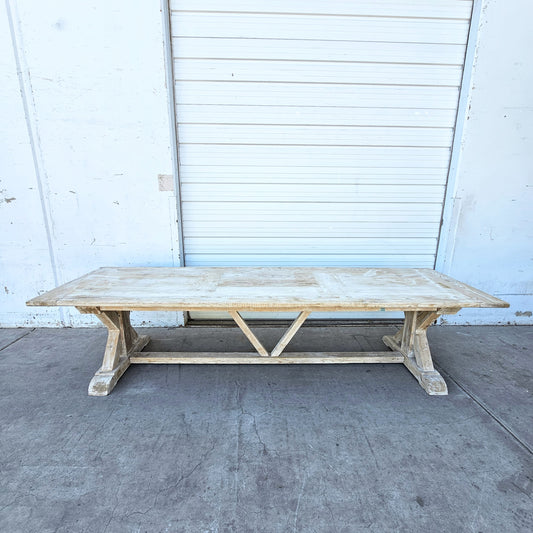 Whitewashed Farm Dining Table