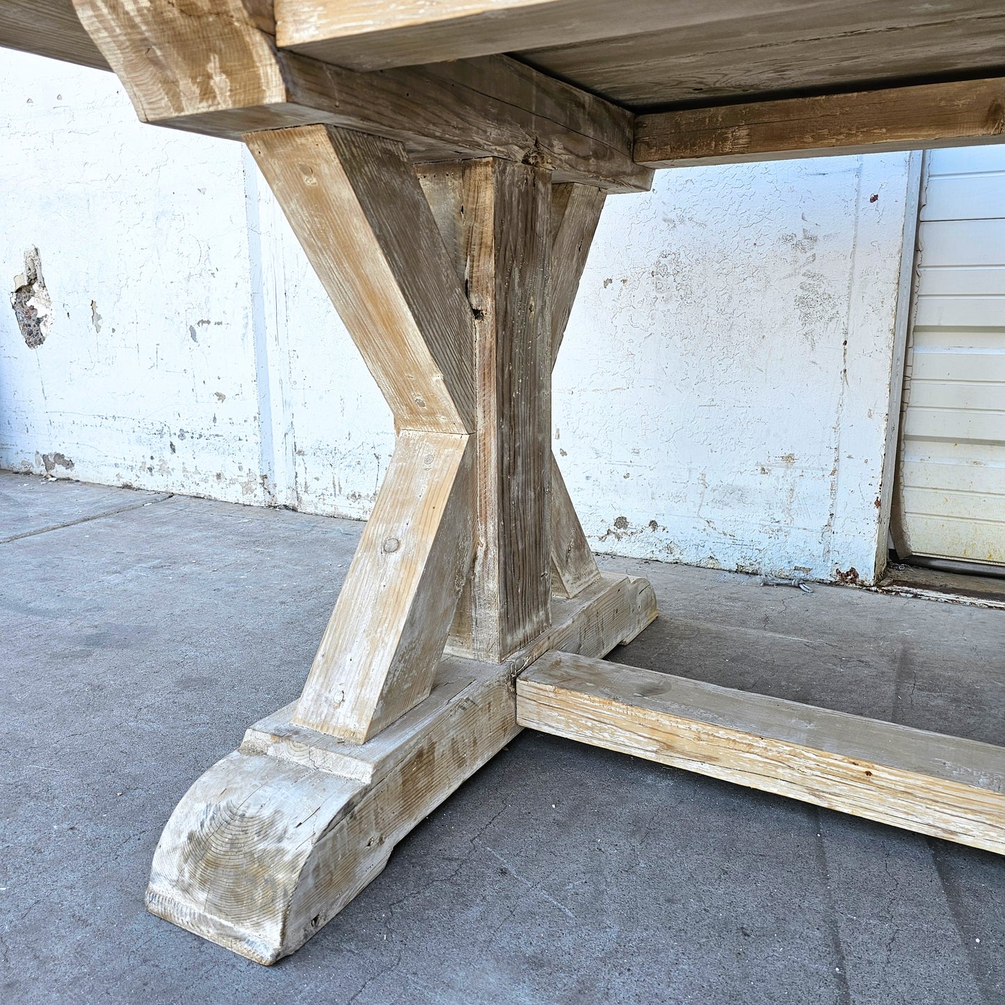 Whitewashed Farm Dining Table