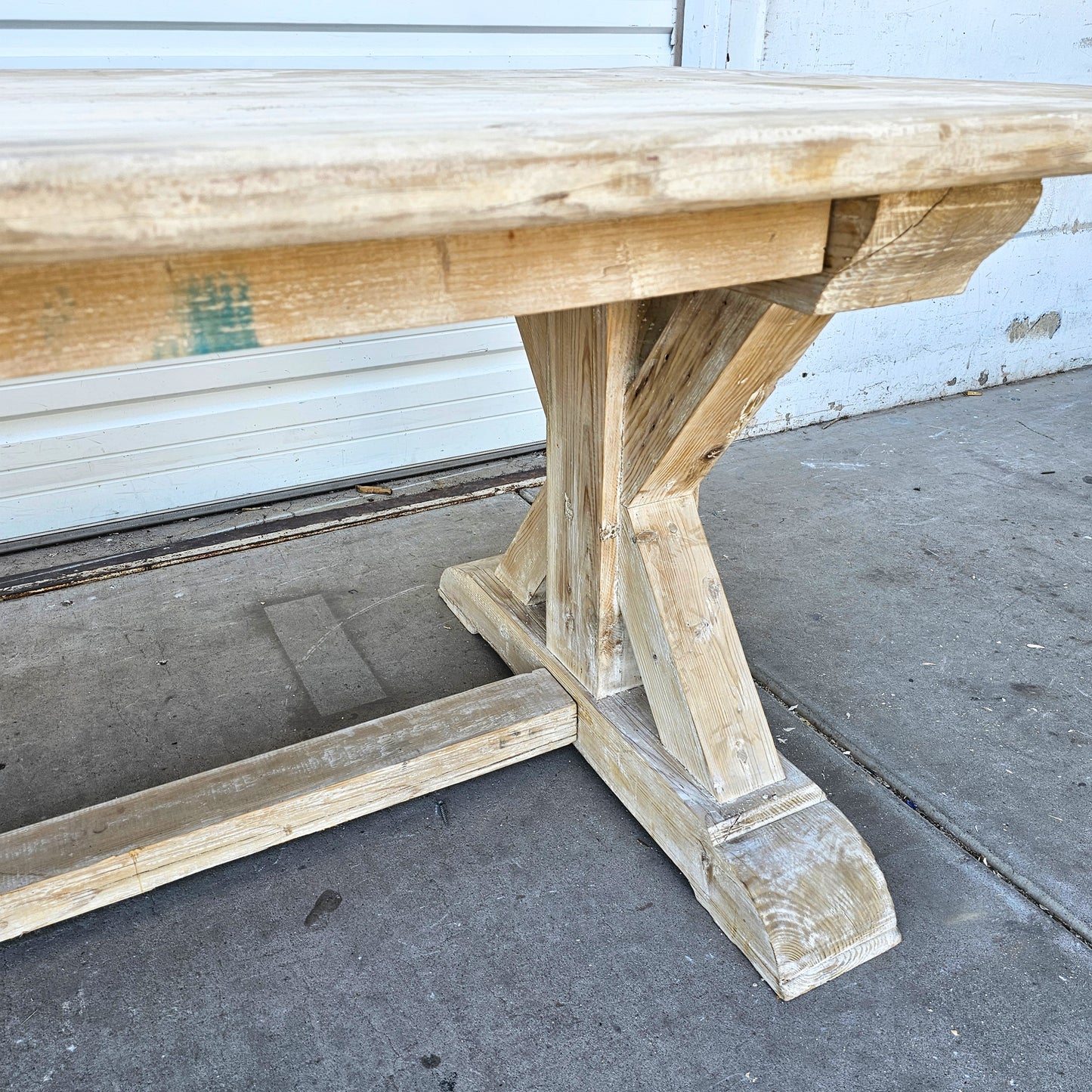 Whitewashed Farm Dining Table