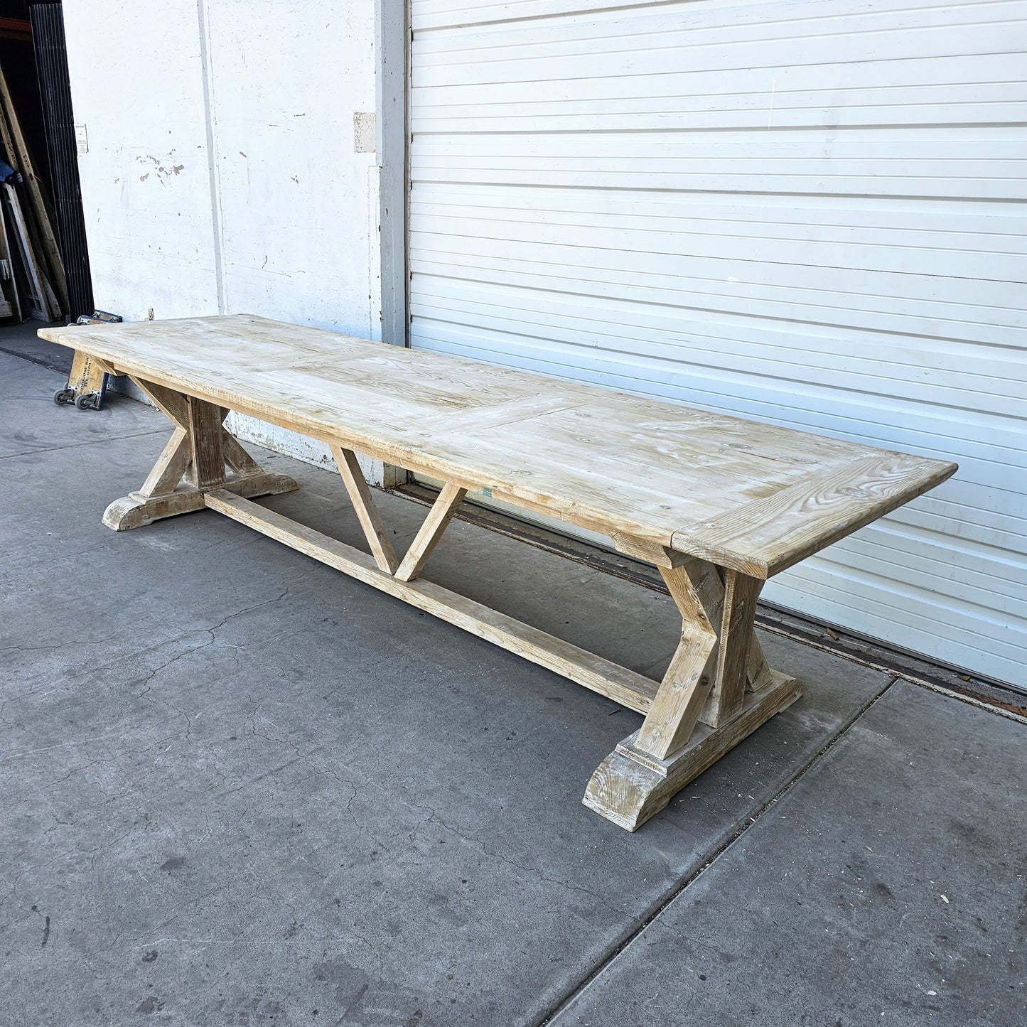 Whitewashed Farm Dining Table