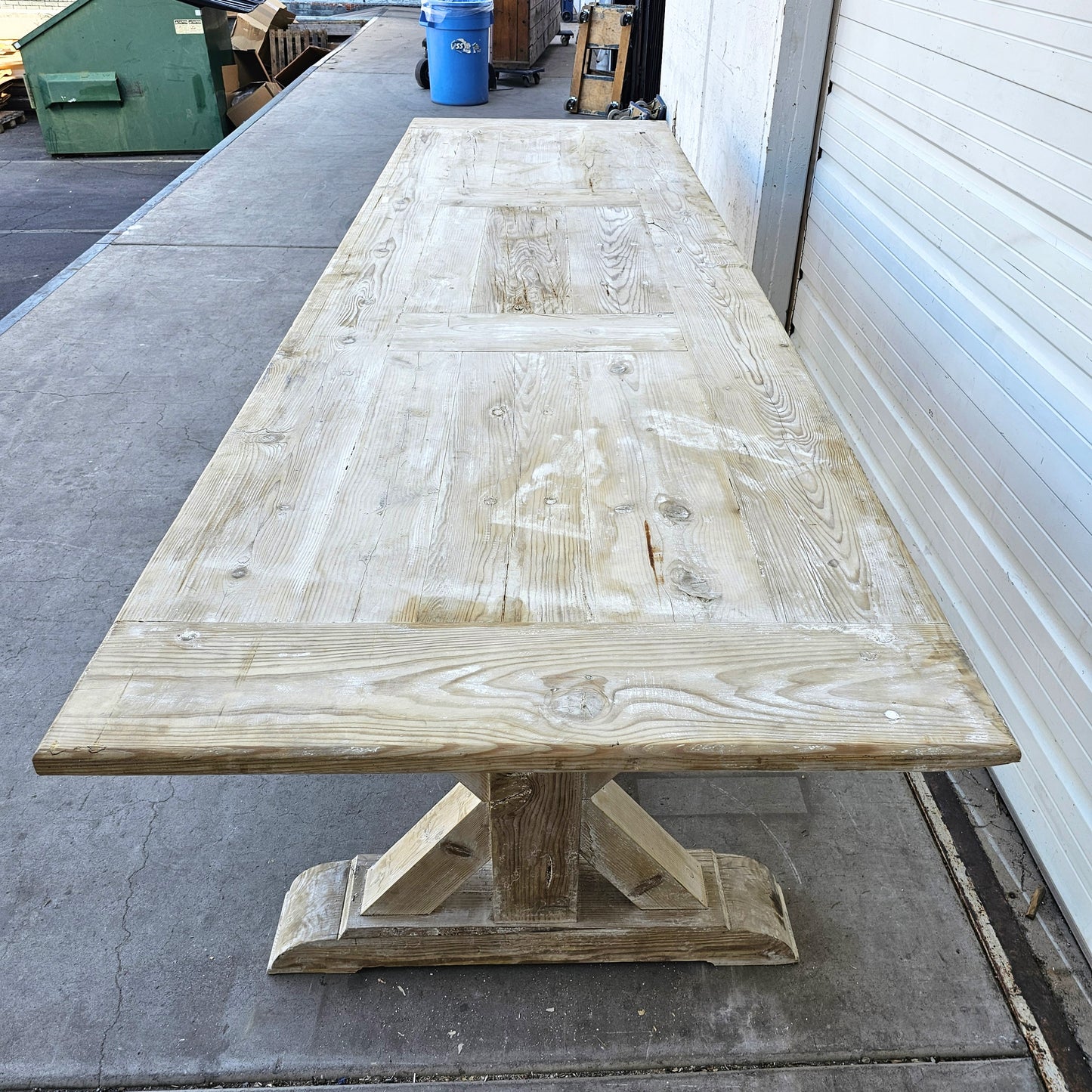 Whitewashed Farm Dining Table