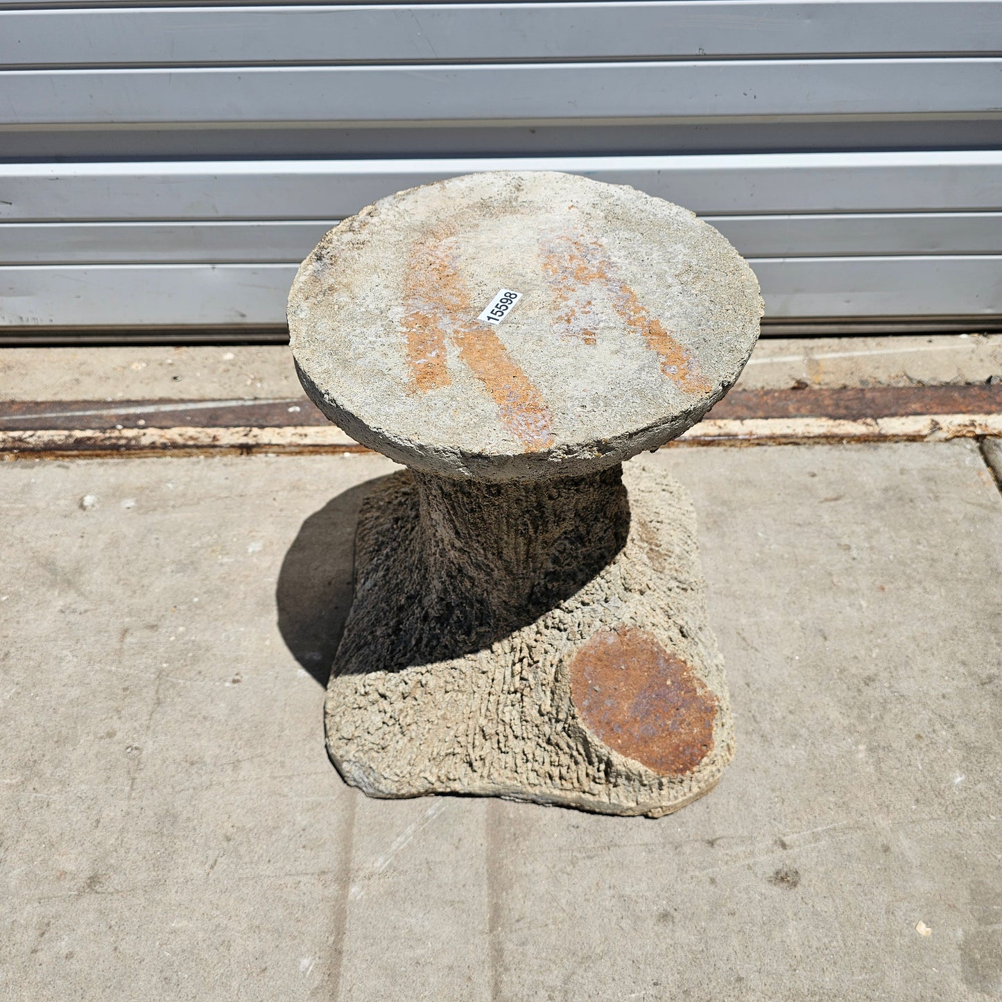 French Faux Bois Stool