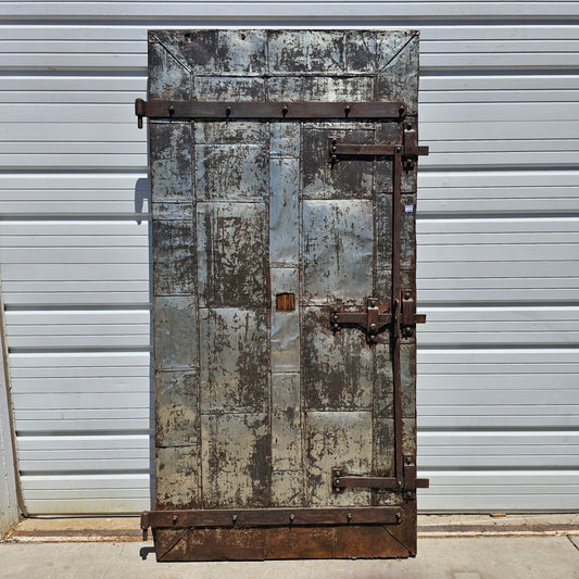 Single Industrial Metal Fire Door