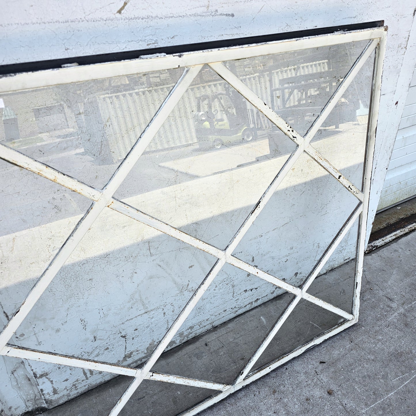 Mid-Century Diamond Casement Window