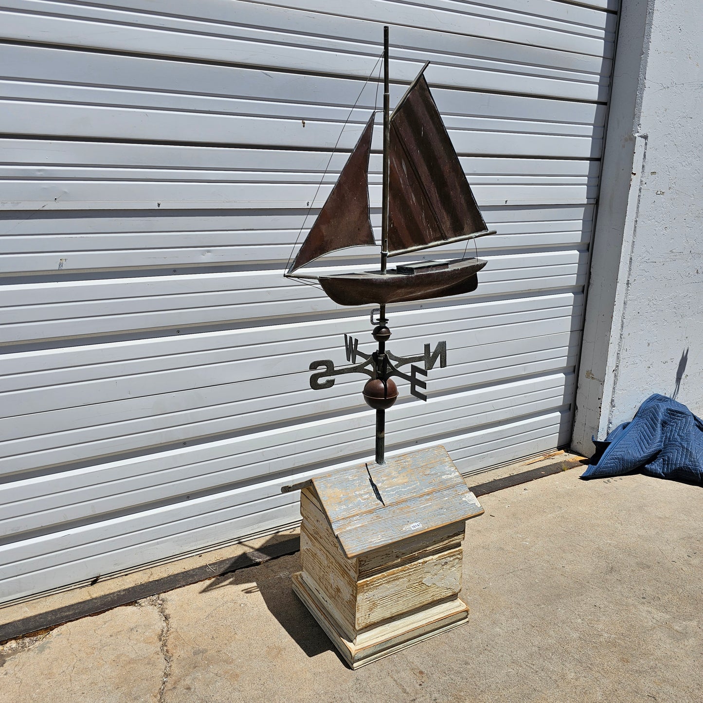 Sailboat Weathervane on Cupola