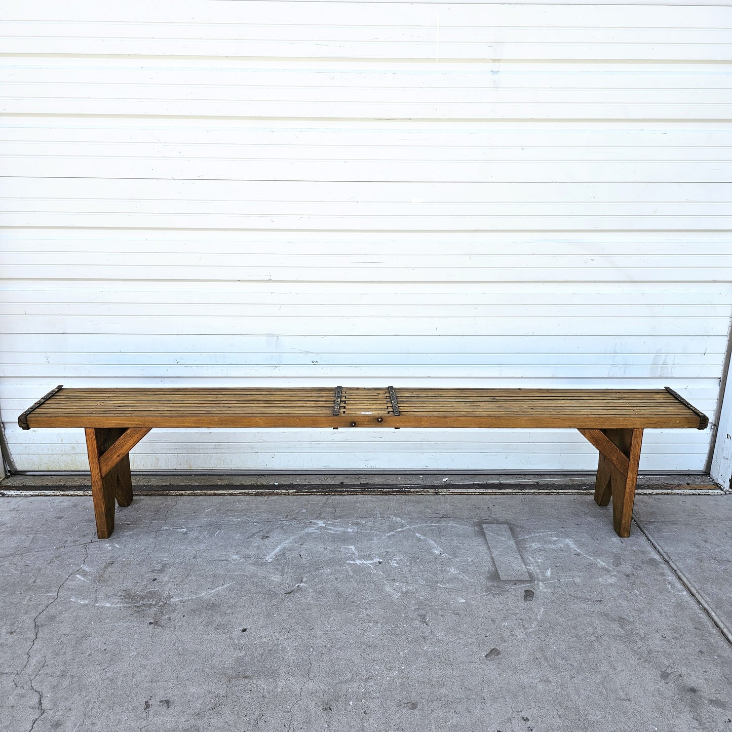 Repurposed Scaffolding Bench