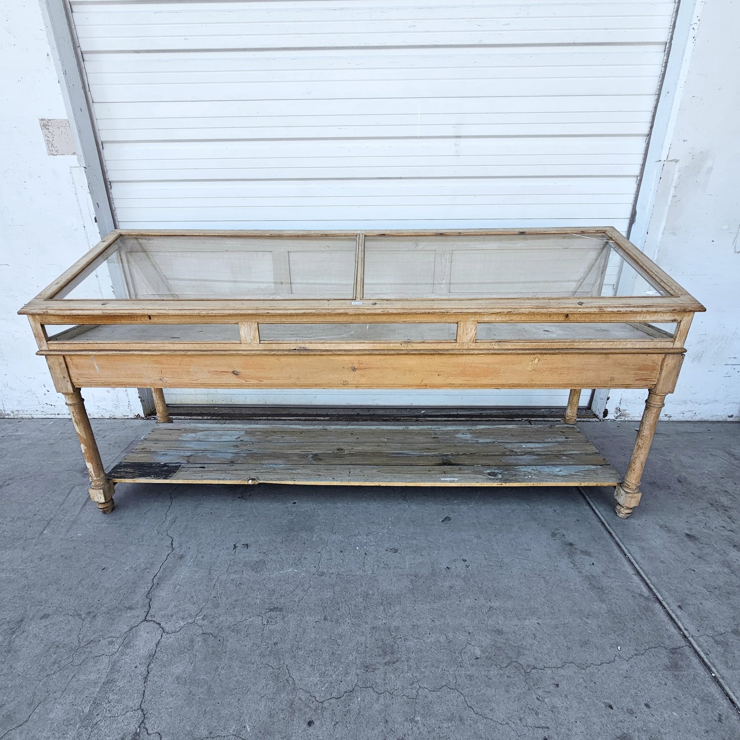 French Wooden and Glass Retail Display Cabinet