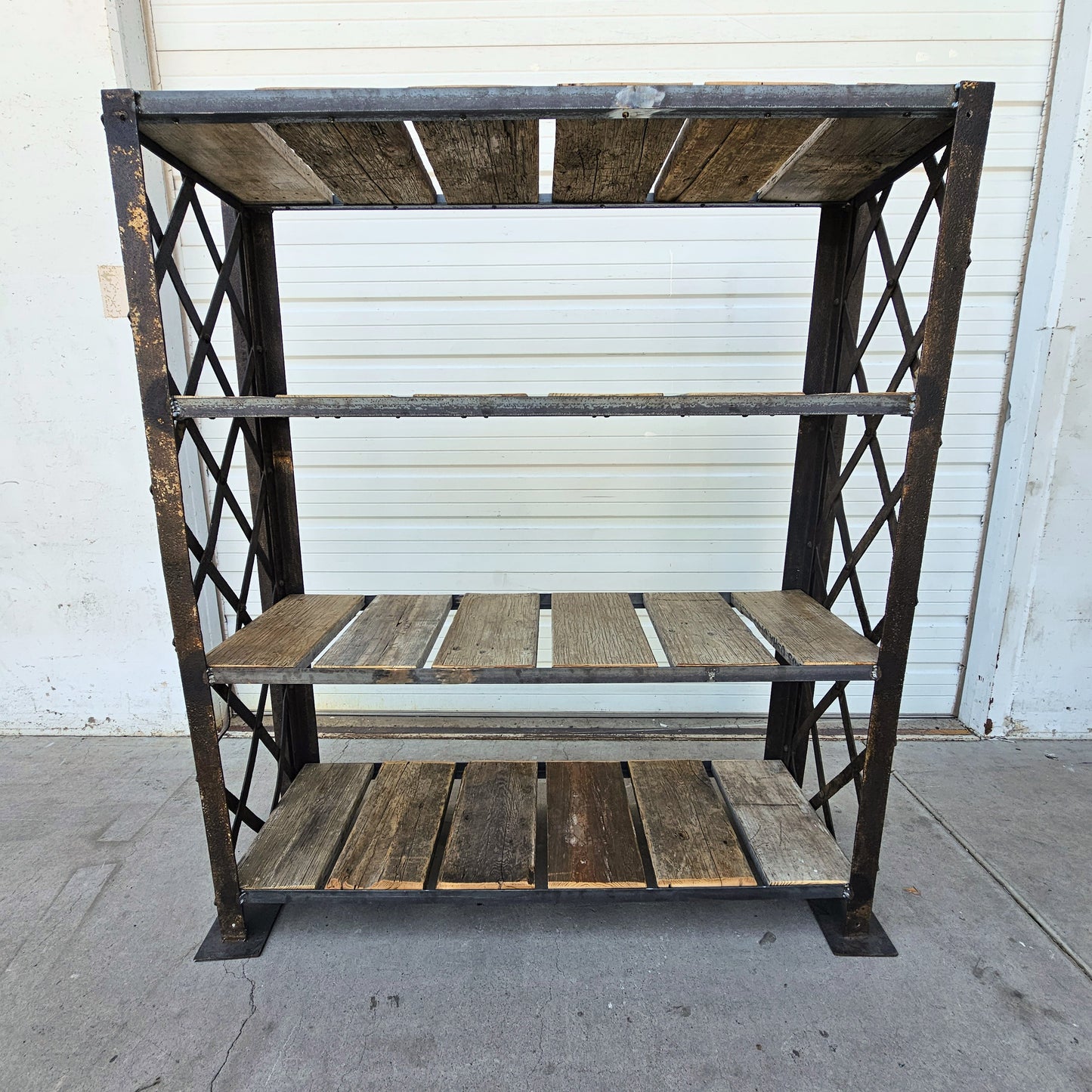 French Industrial Warehouse Rack / Shelving