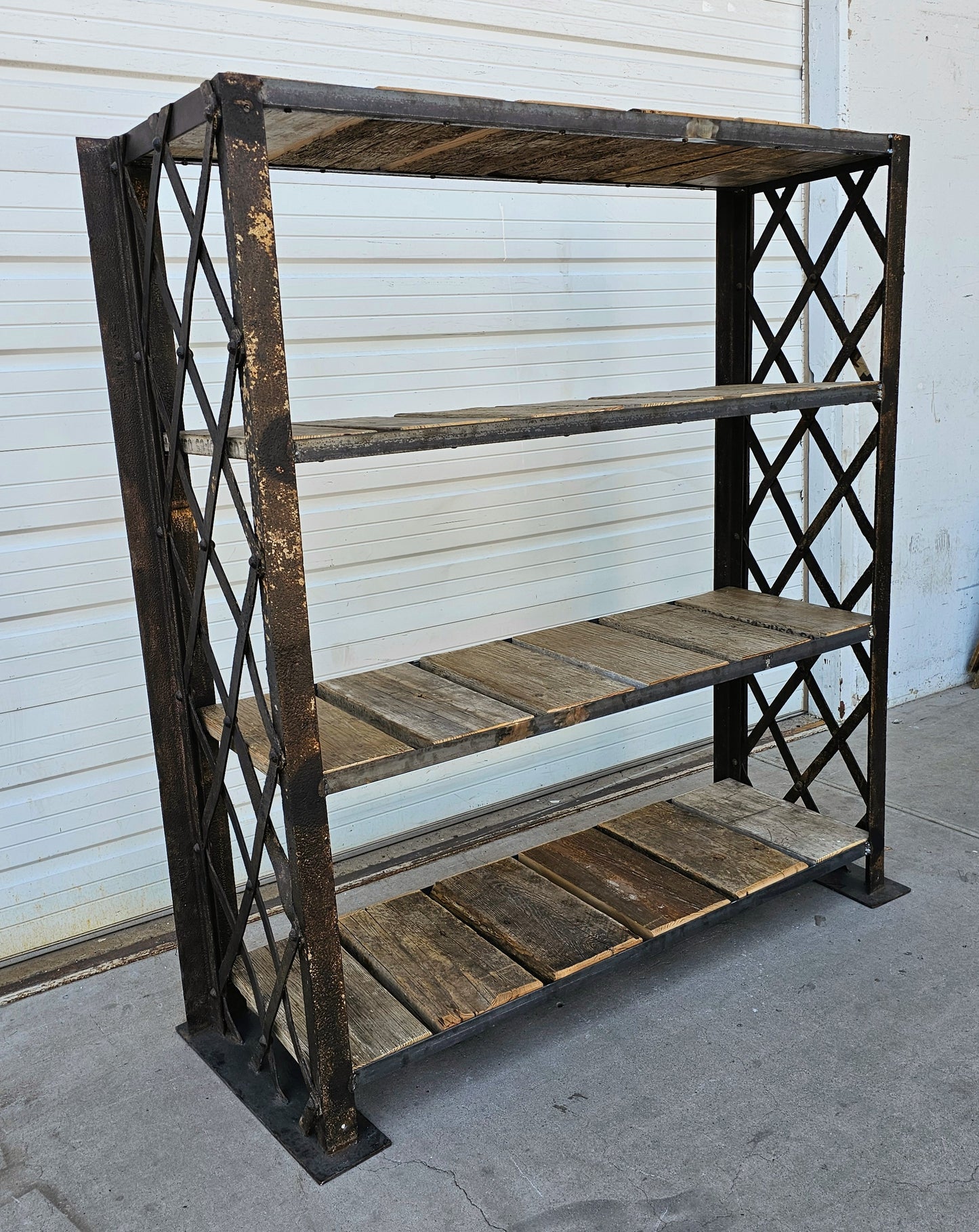 French Industrial Warehouse Rack / Shelving