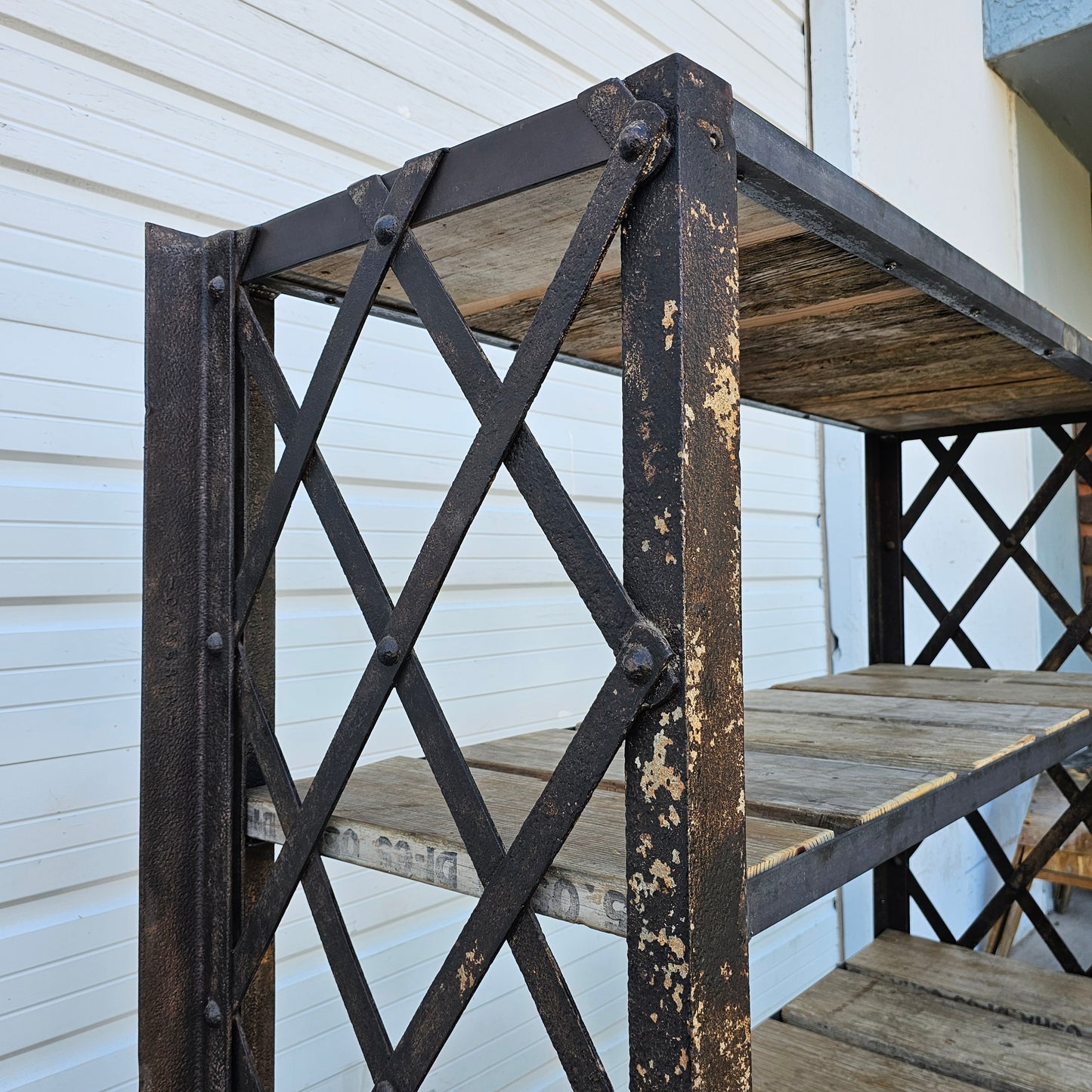 French Industrial Warehouse Rack / Shelving