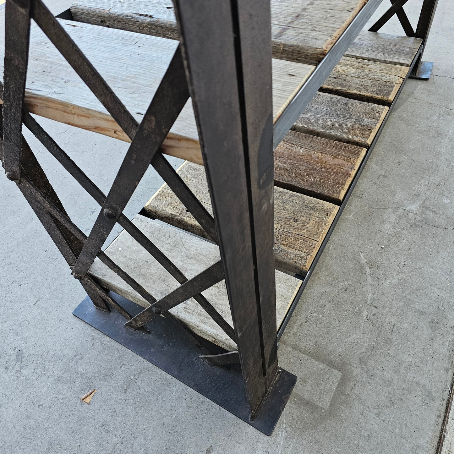 French Industrial Warehouse Rack / Shelving