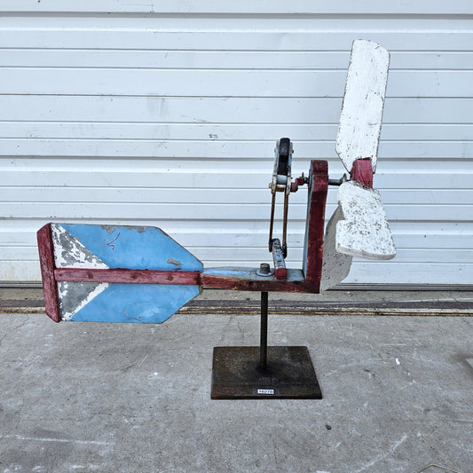 Antique "Old Man" Whirligig Folk Art