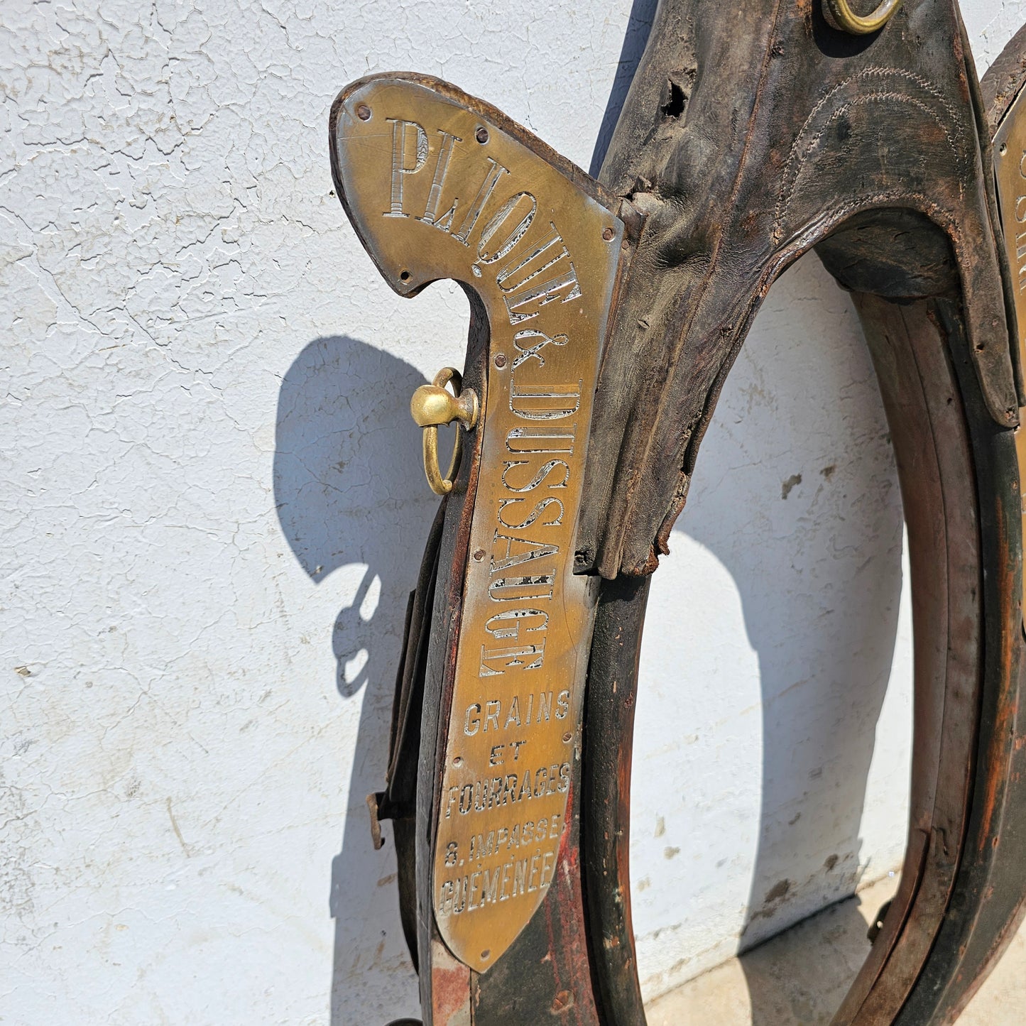 French Horse Feed and Tack Trade Sign