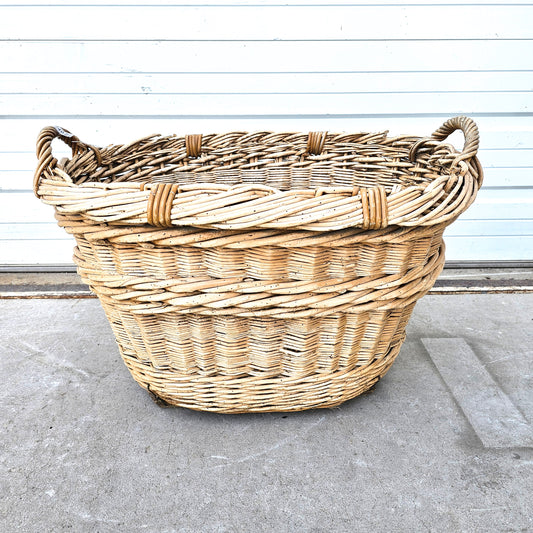 French Wicker Champagne Basket