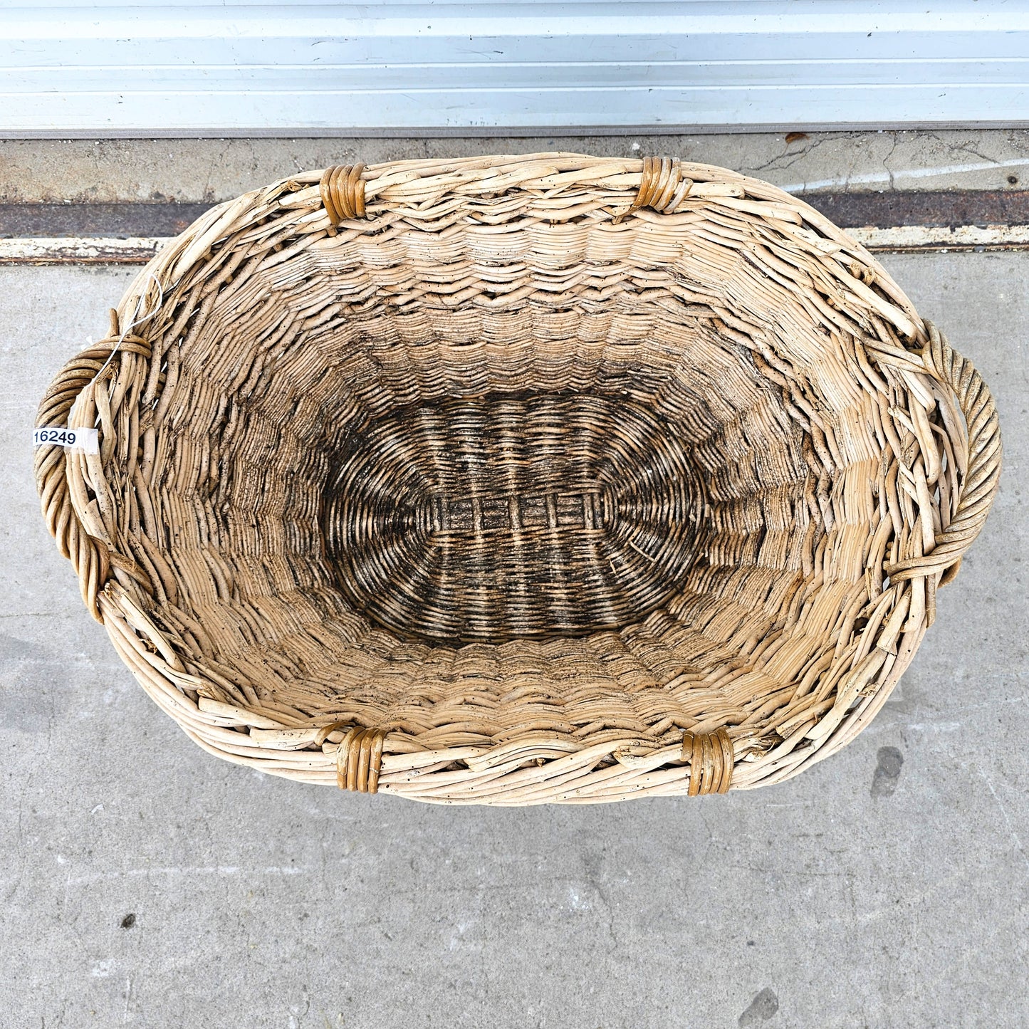 French Wicker Champagne Basket