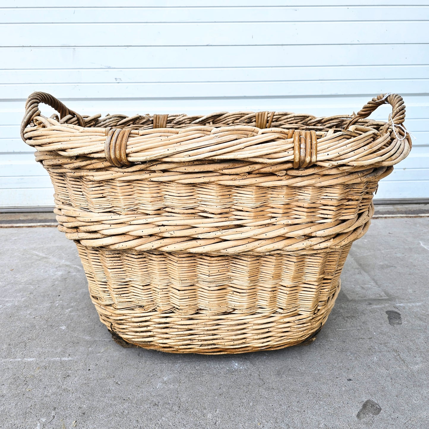 French Wicker Champagne Basket