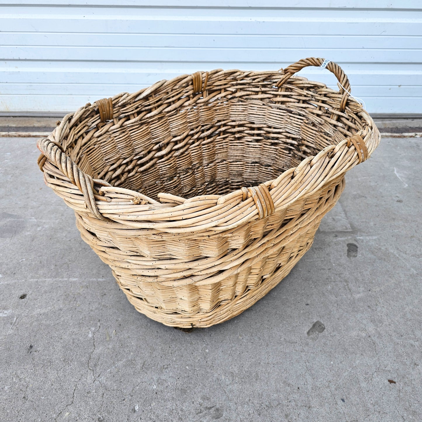 French Wicker Champagne Basket