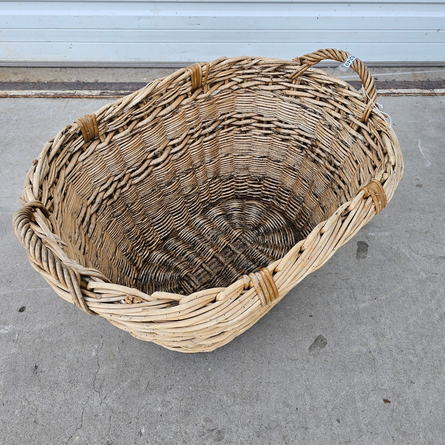 French Wicker Champagne Basket