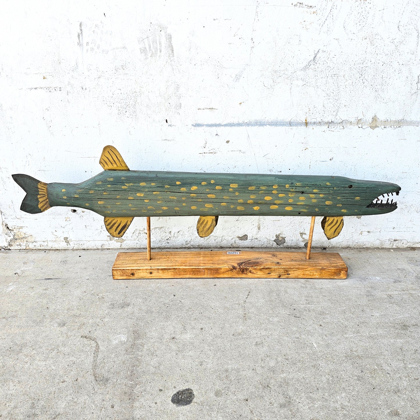 Wooden Folk Art Fish