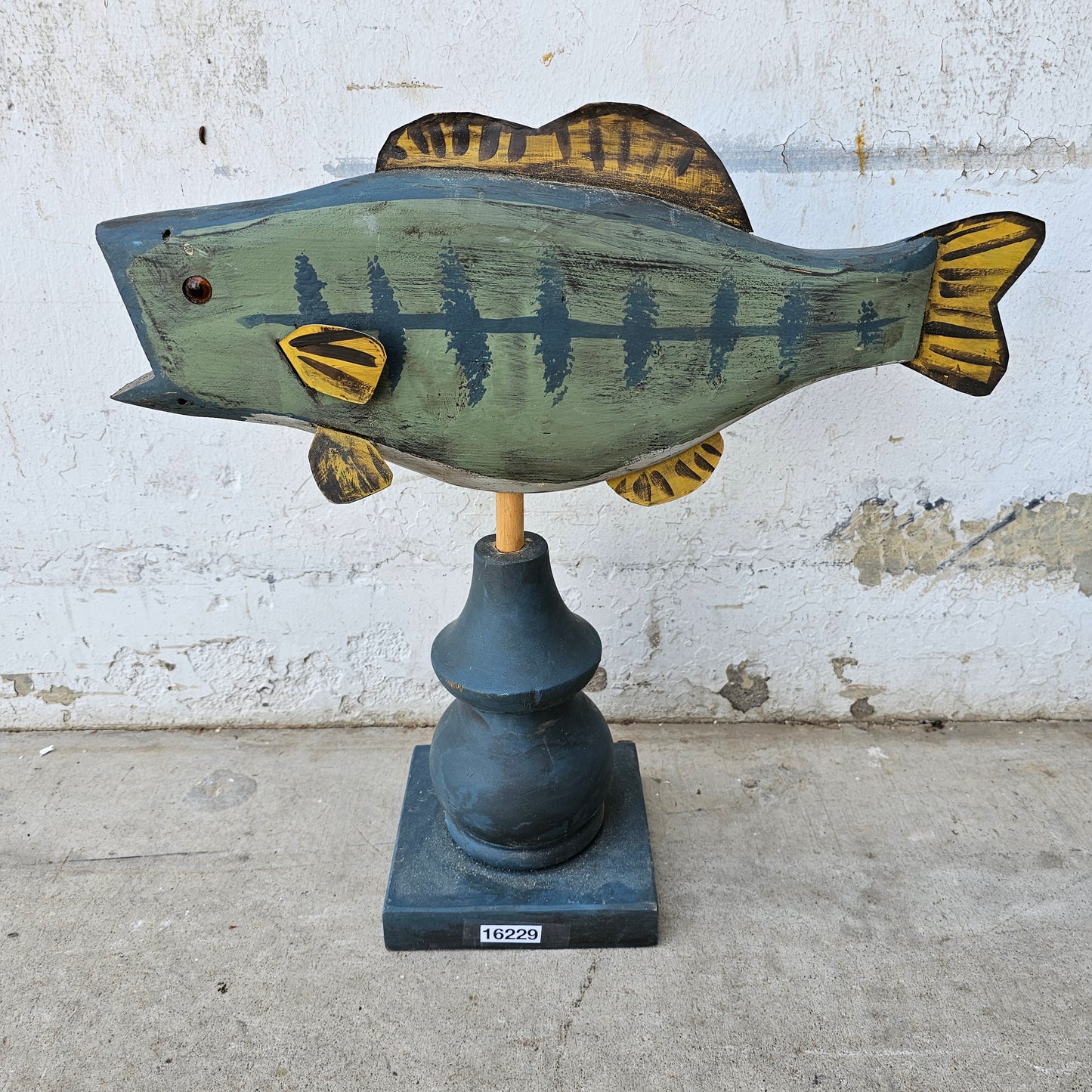 Folk Art Fish Figure