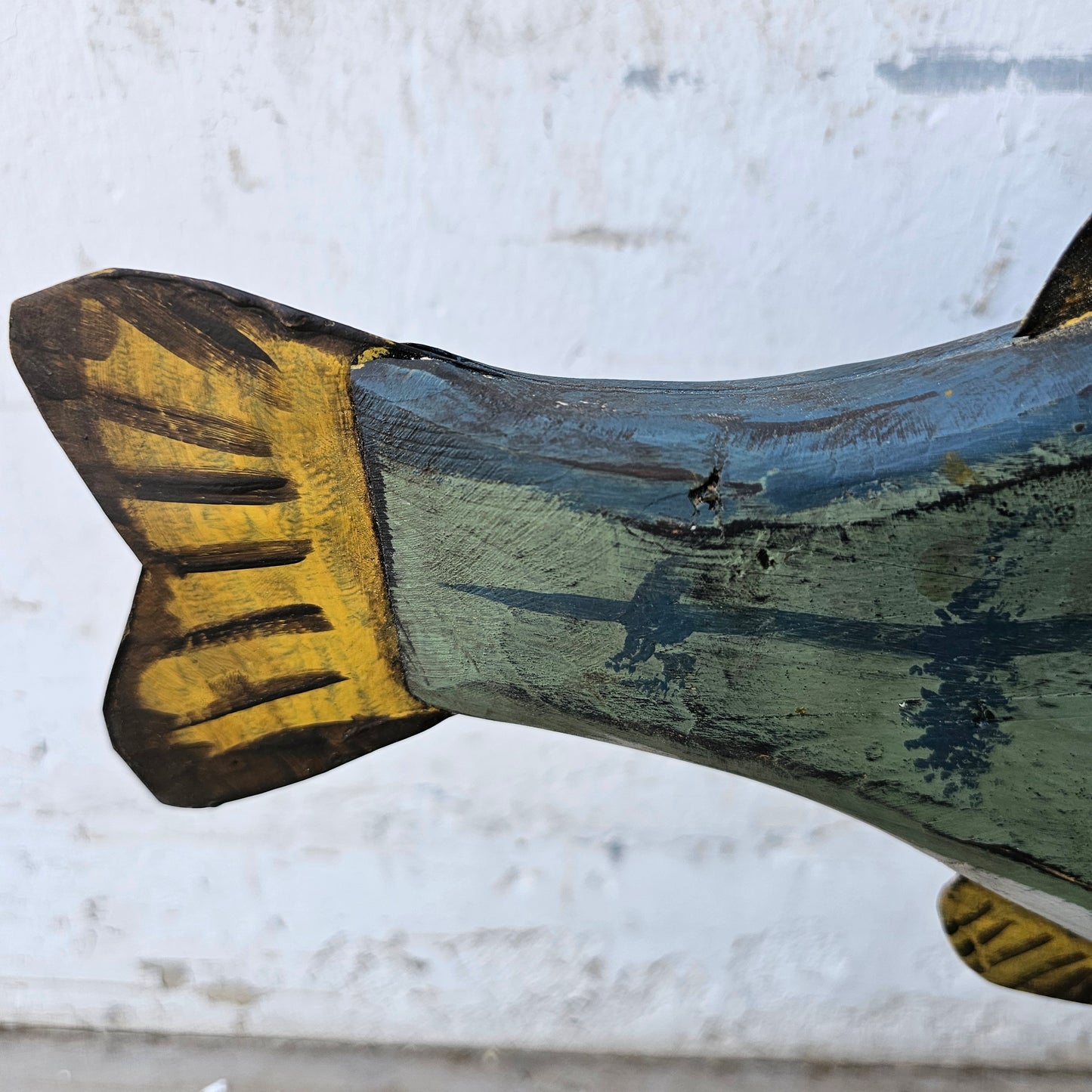 Folk Art Fish Figure