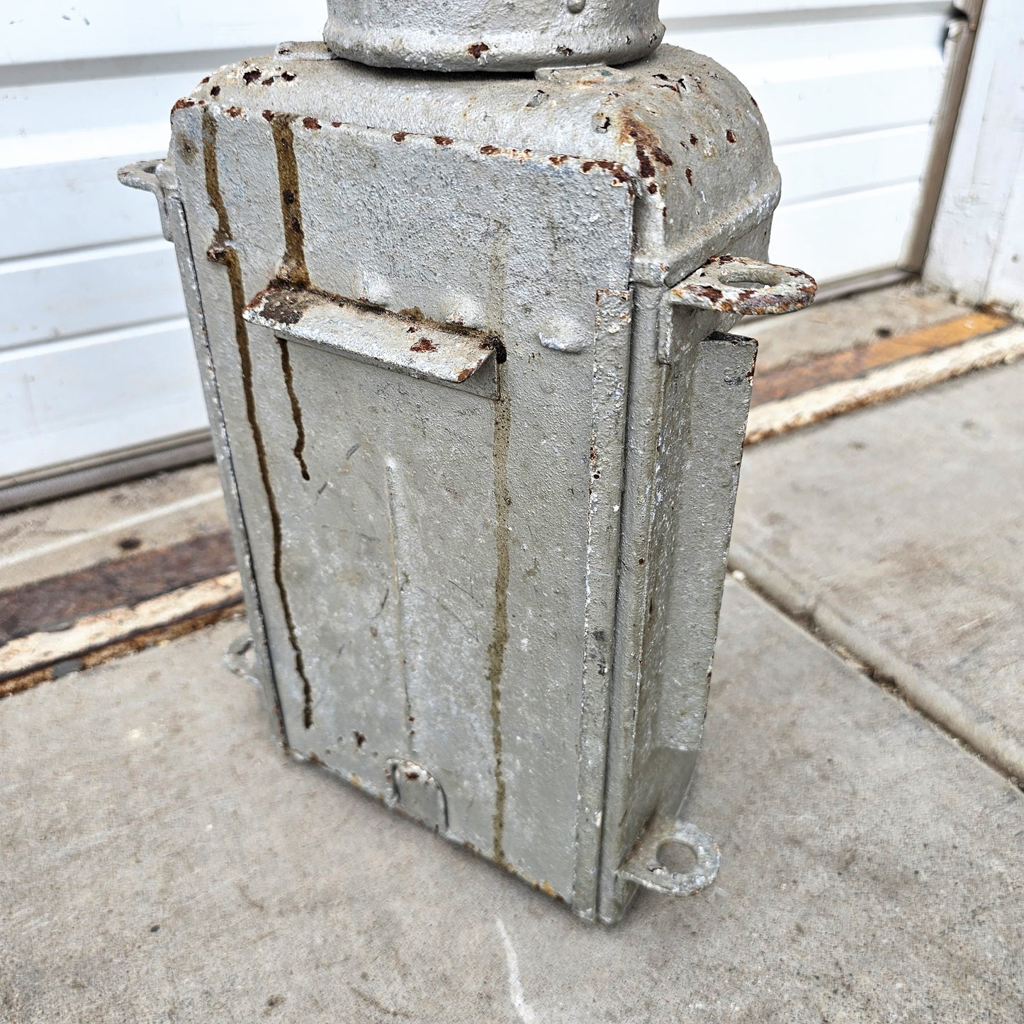 Silver Painted Nautical Lantern