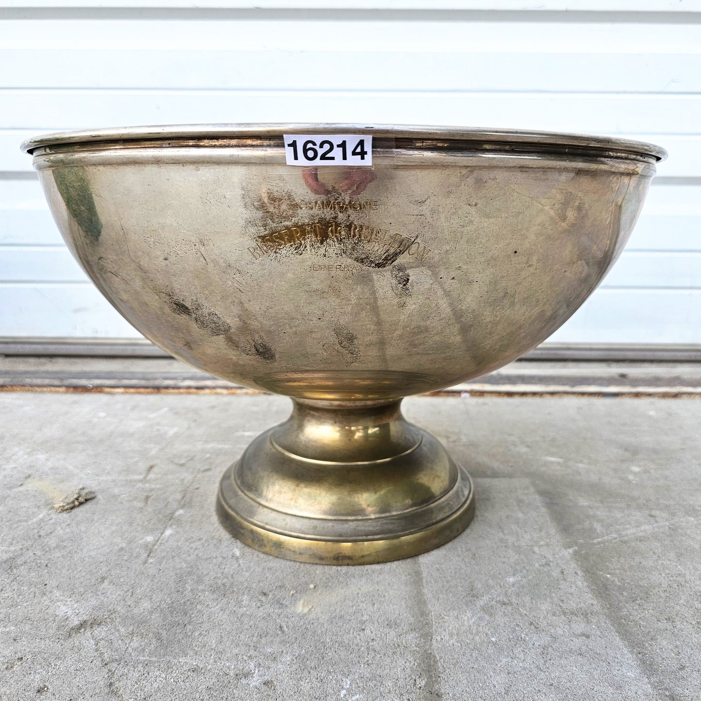 Vintage French Bessorat Champagne Bowl