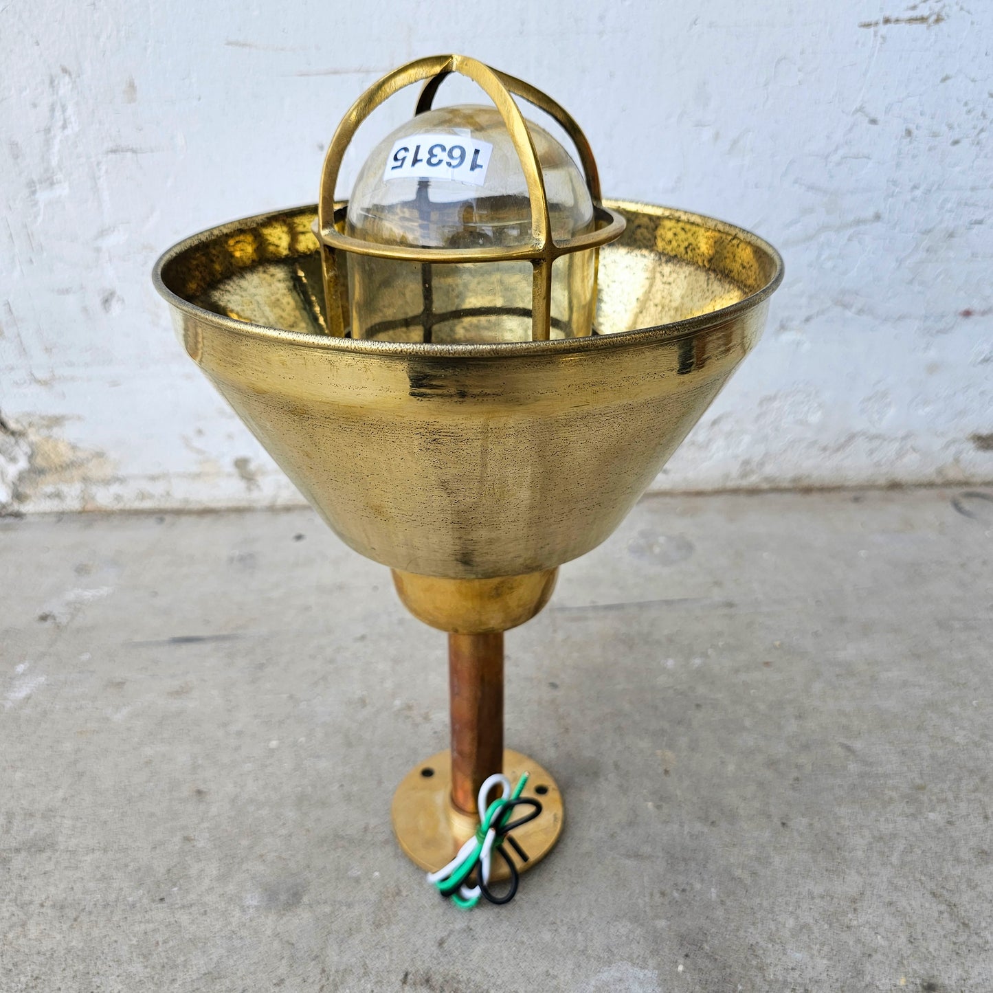 Brass Nautical Ceiling Light