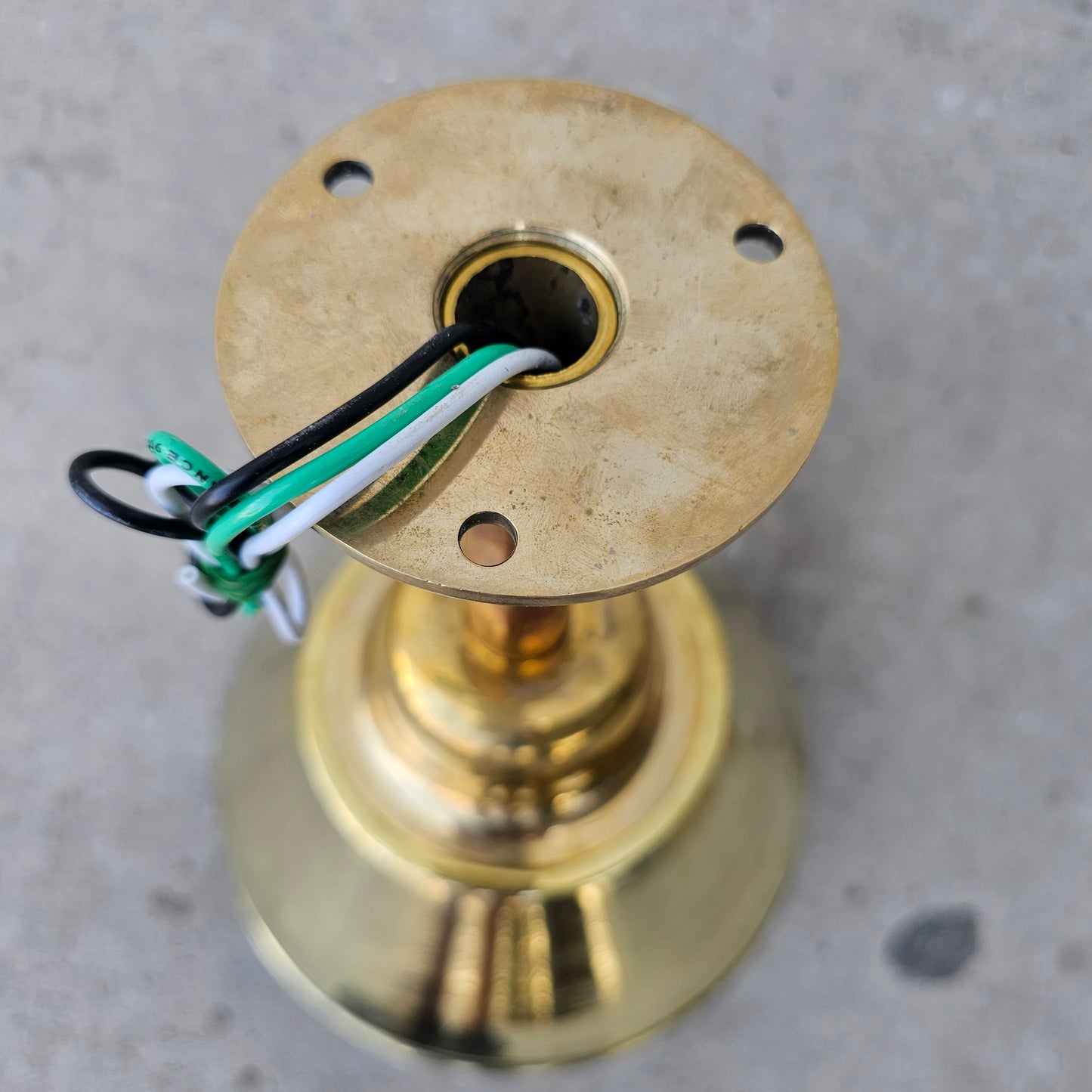 Brass Nautical Ceiling Light