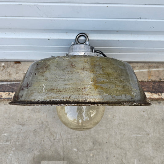 Copper Industrial Pendant Light