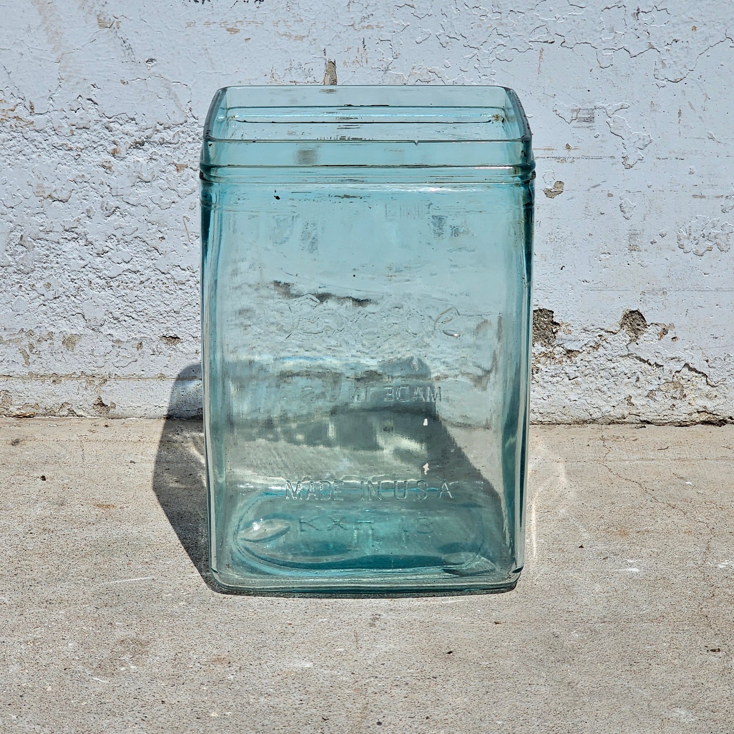 Exide Glass Battery Jar