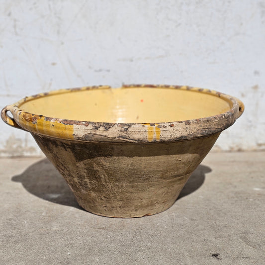 XL Yellow Glazed Bowl/Tian