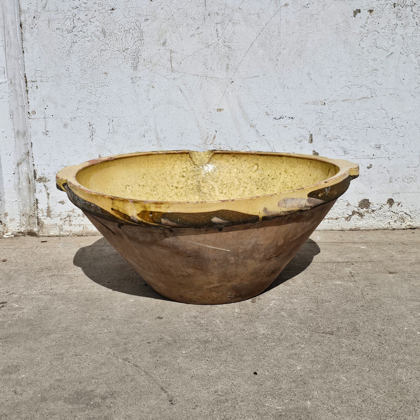 Yellow Glazed Bowl/Tian