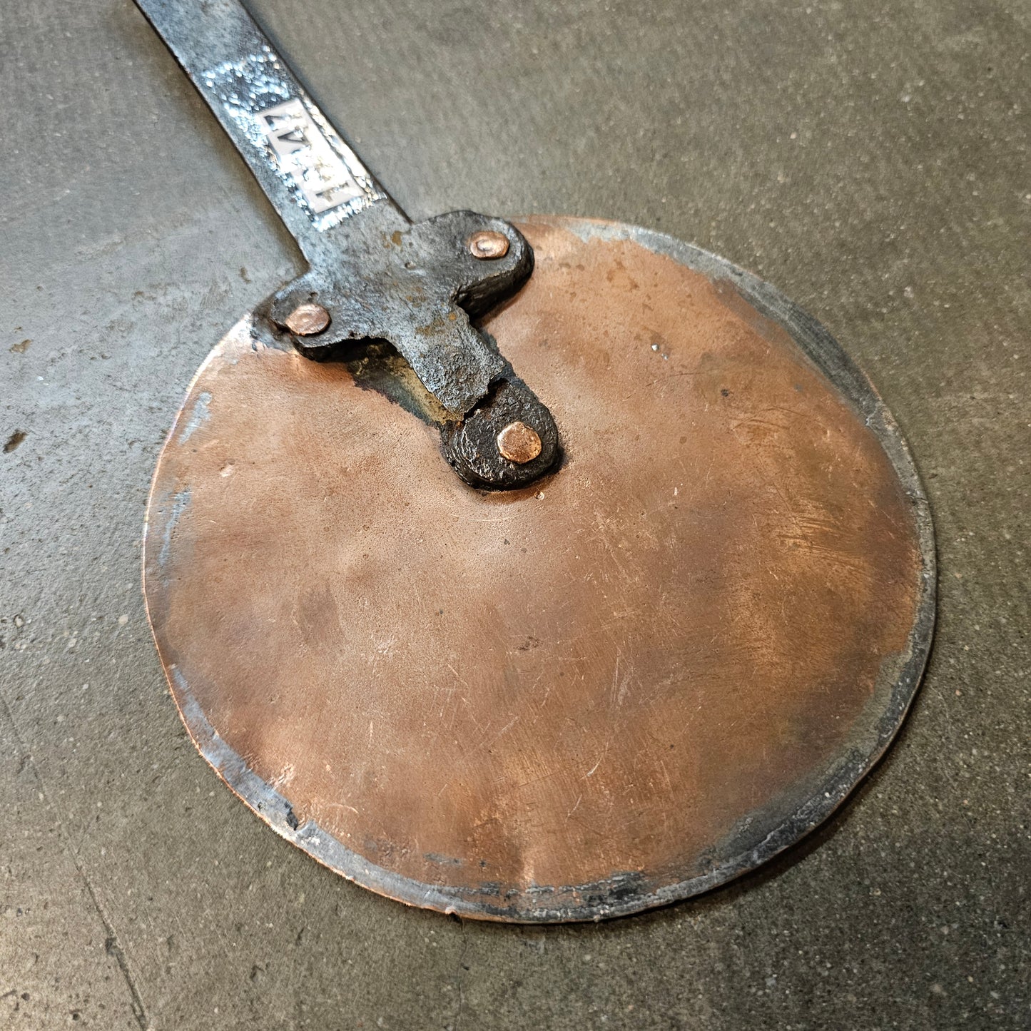 French Copper Cooking Lid