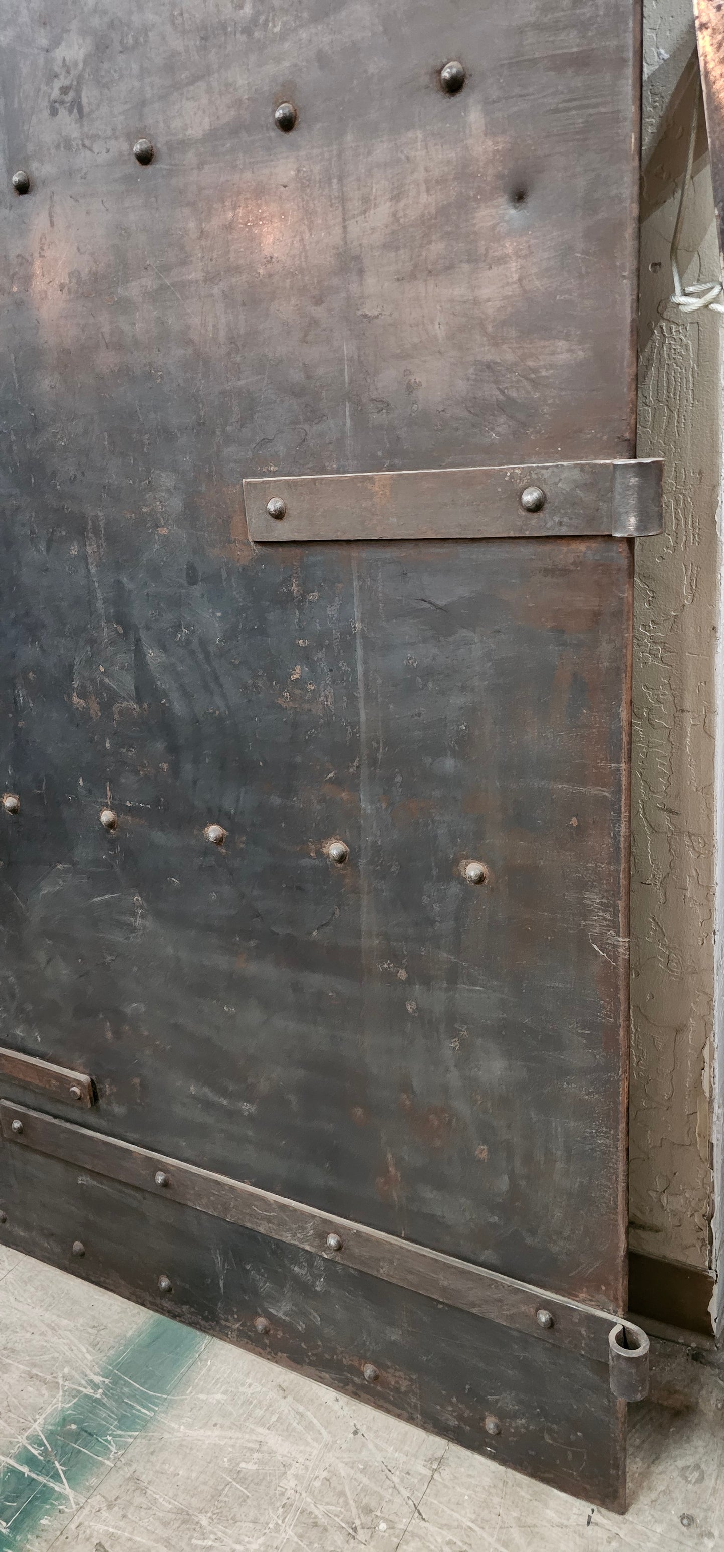 Industrial Iron Single Metal Fire Door