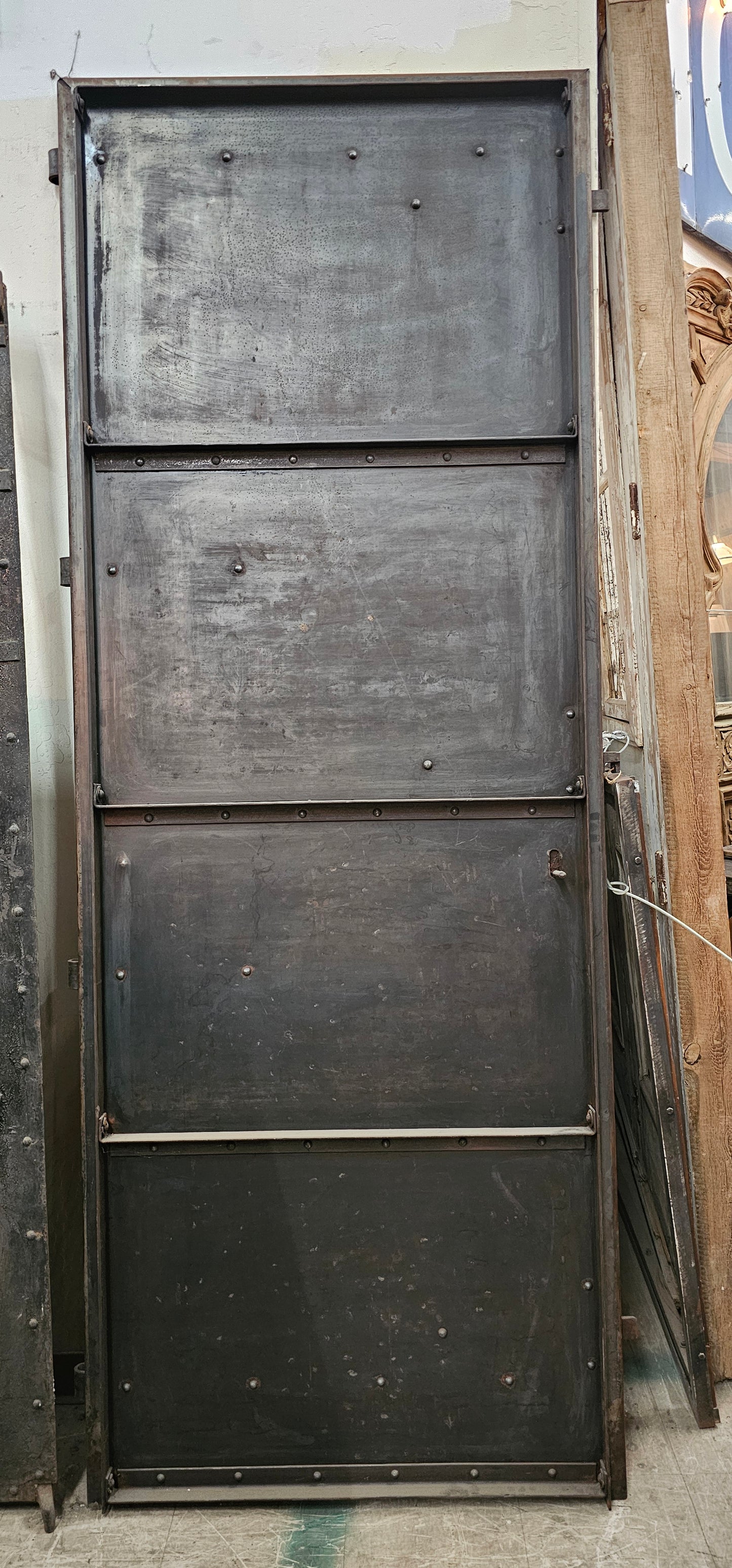 Industrial Iron Single Metal Fire Door