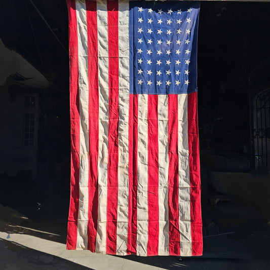 Vintage 48 Star American Flag