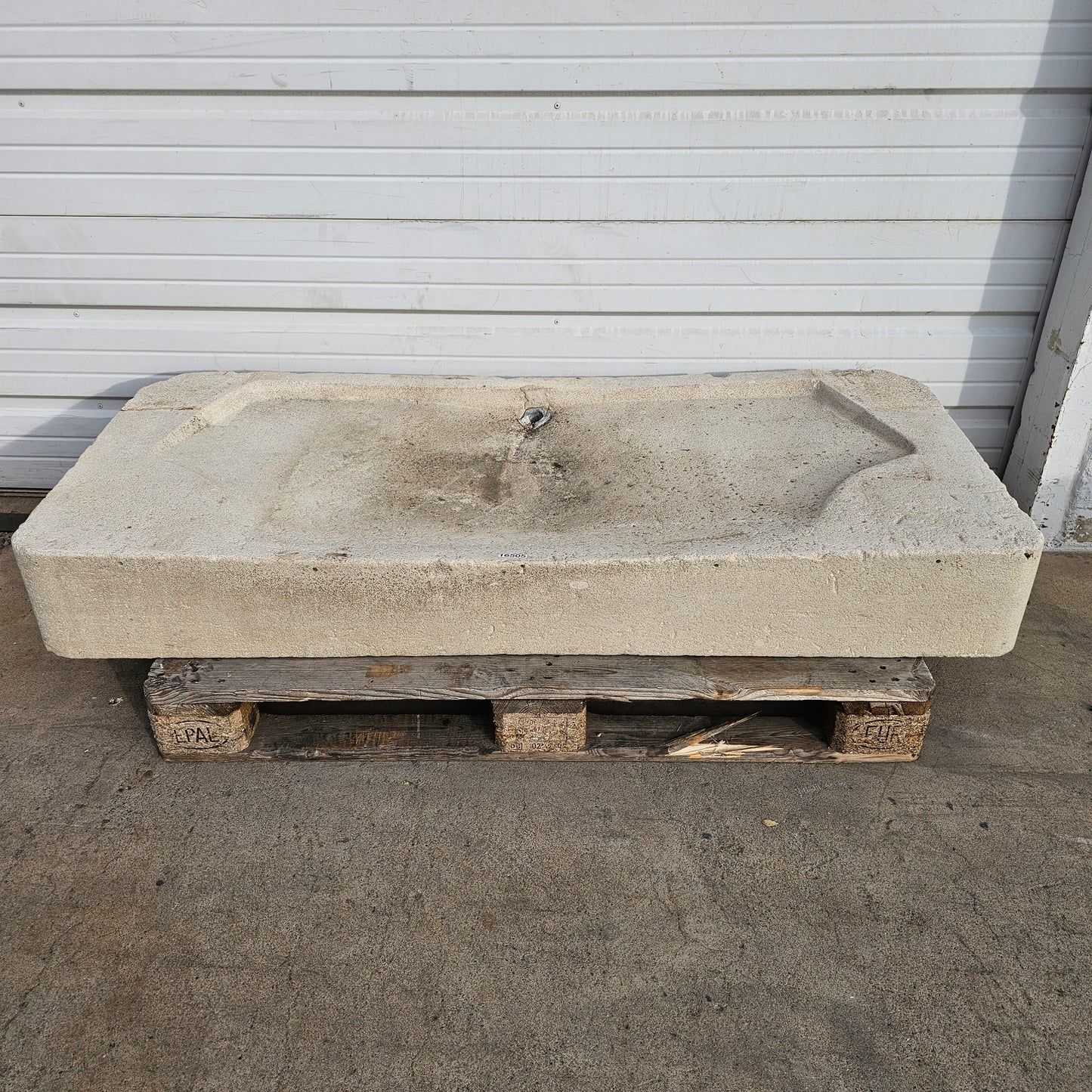 Large White Stone Sink