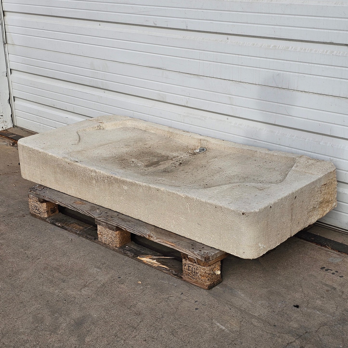 Large White Stone Sink