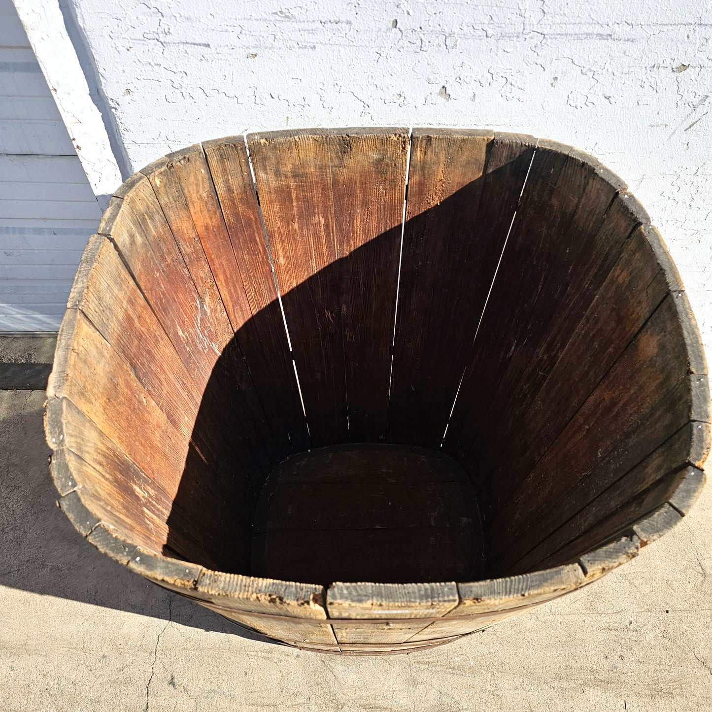 Wooden Wine Harvest Bucket/ Barrel