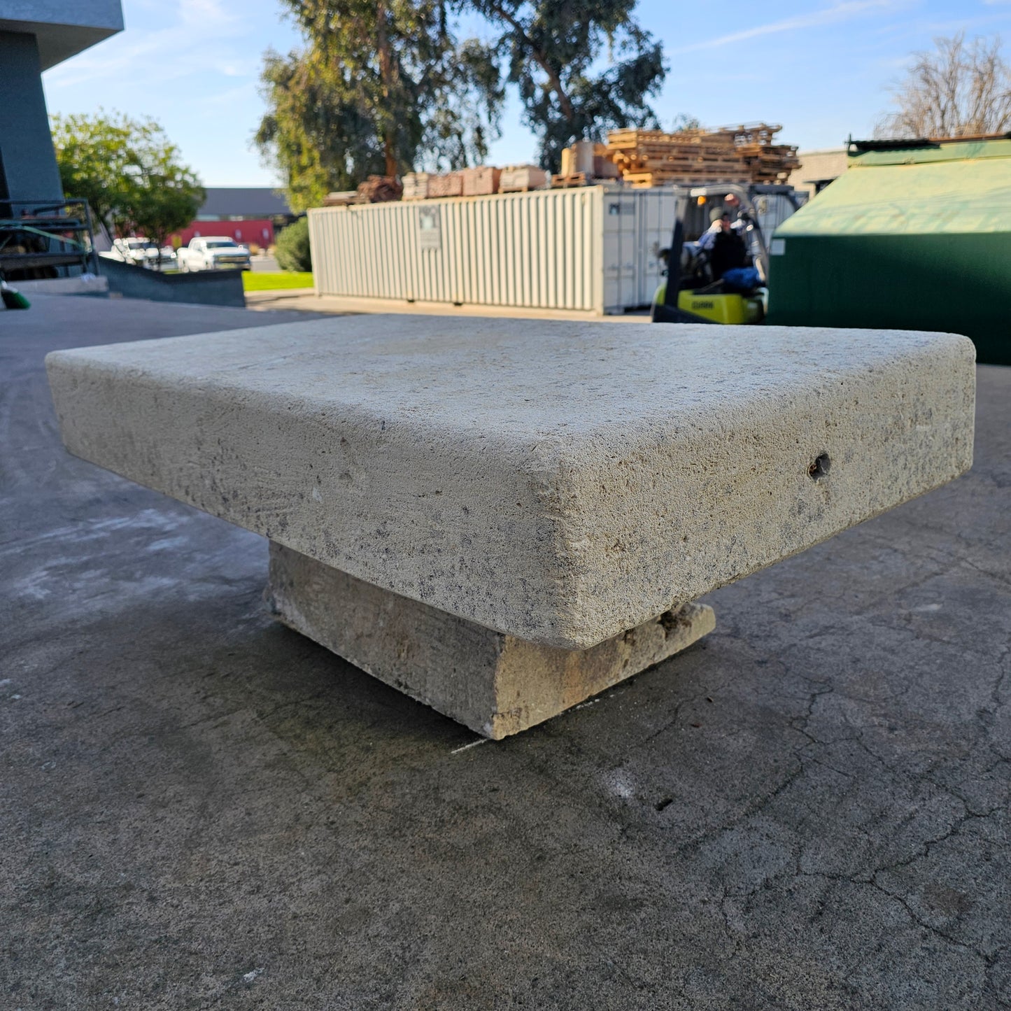 Small Stone Coffee Table