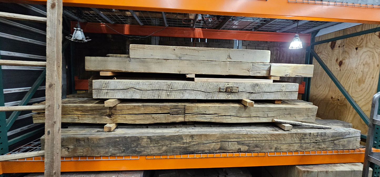 200 Year Old Barn Beam Sold by the Foot (Architectural Salvage)