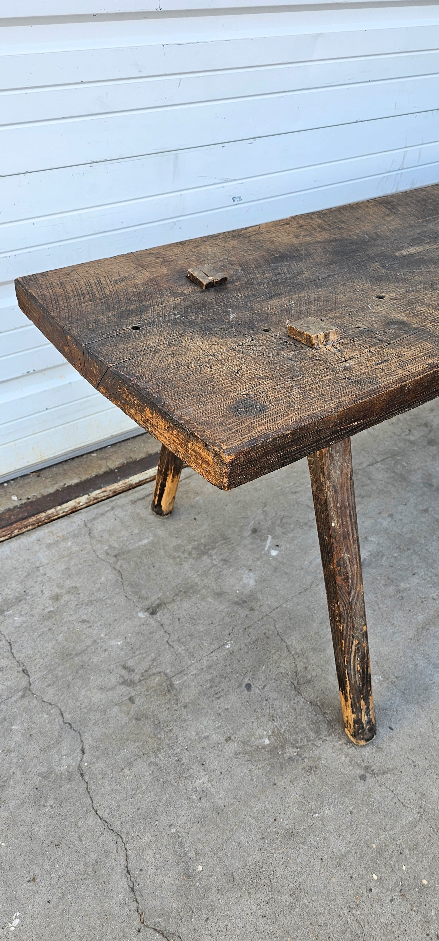 Primitive Wood Coffee Table