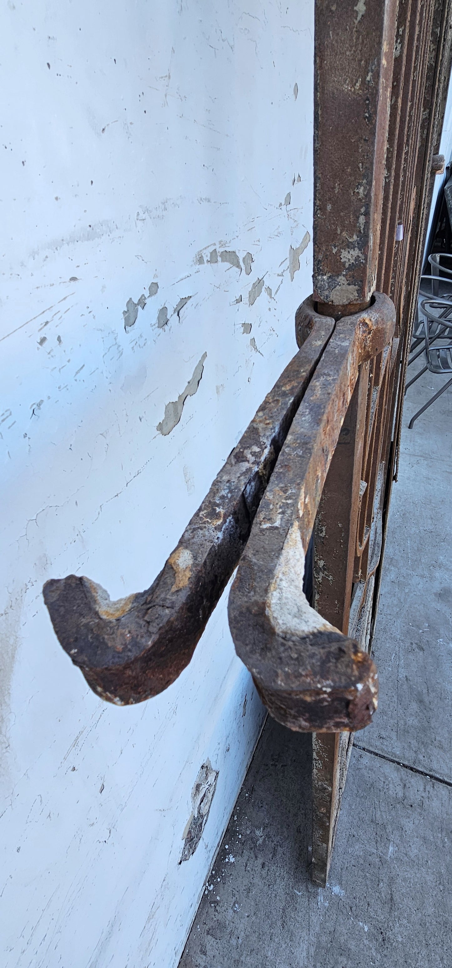 Pair of French Ornate Iron Gates