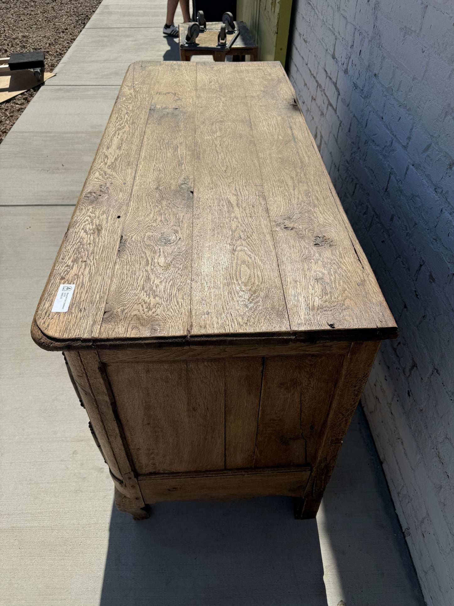 French Bleached Oak Sideboard