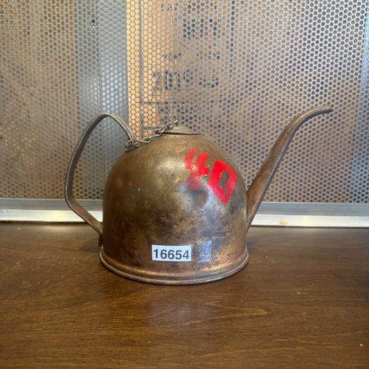 Antique Railroad Oil Can