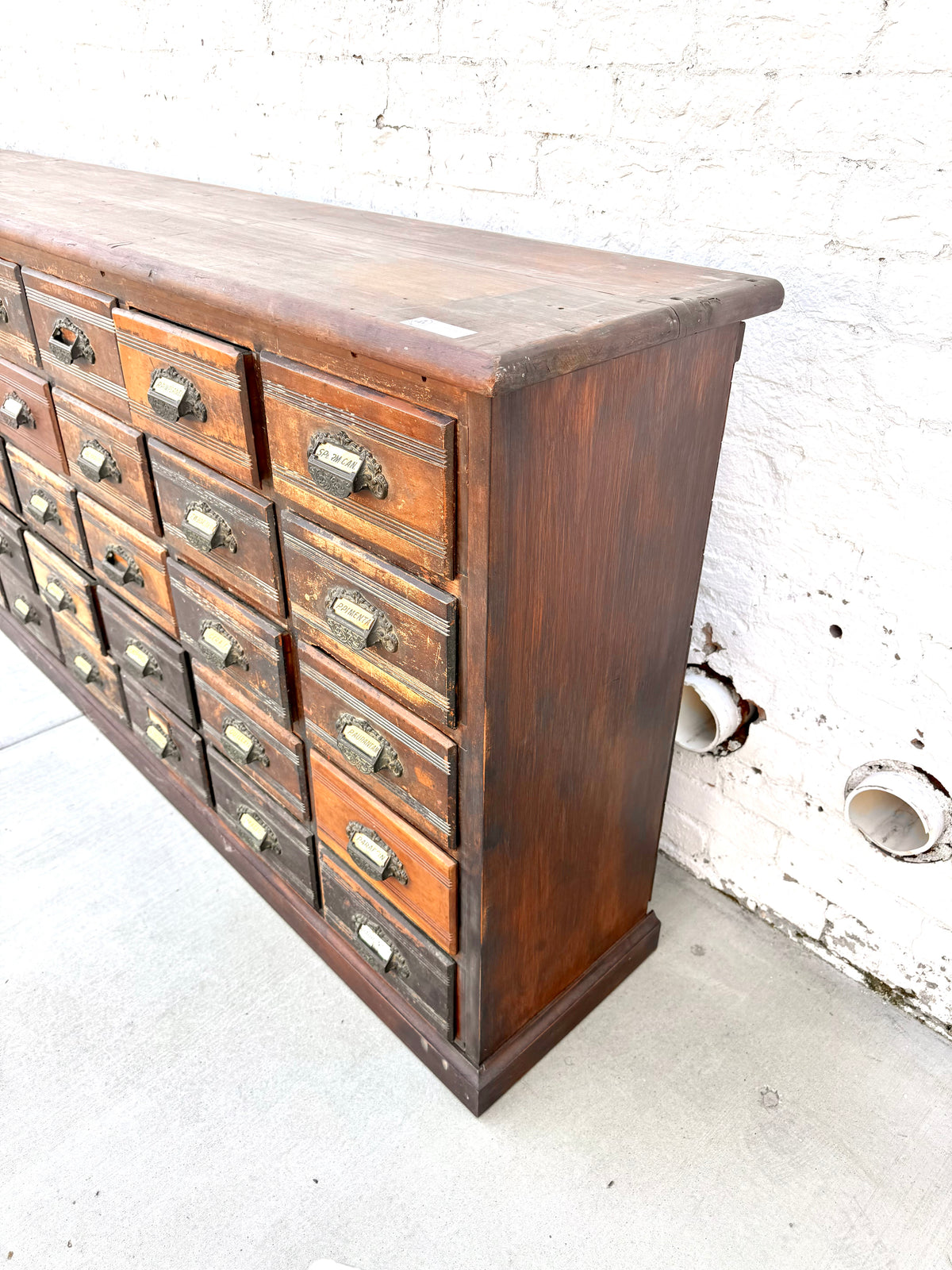 Vintage Apothecary Cabinet