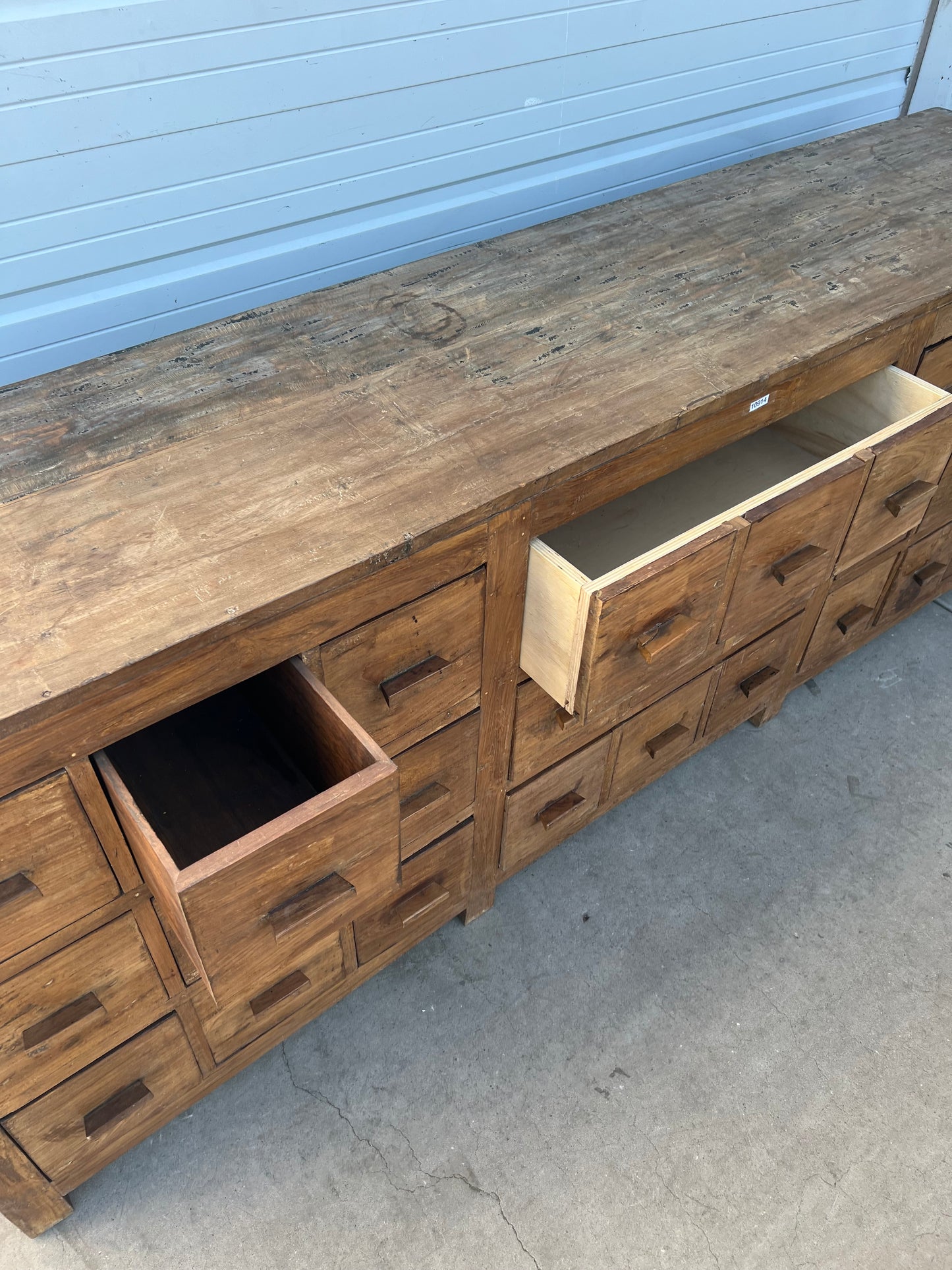 27 Drawer Wood Chest