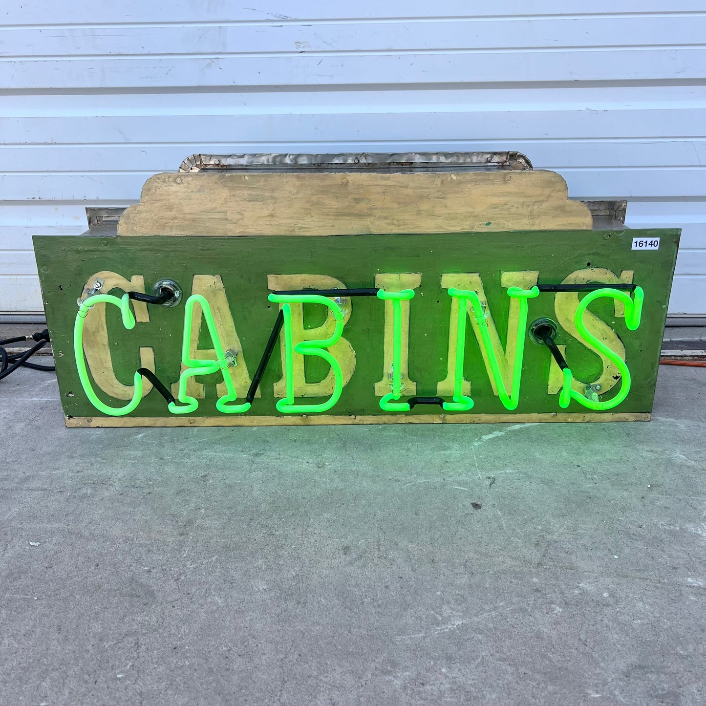 Cabins Neon Sign