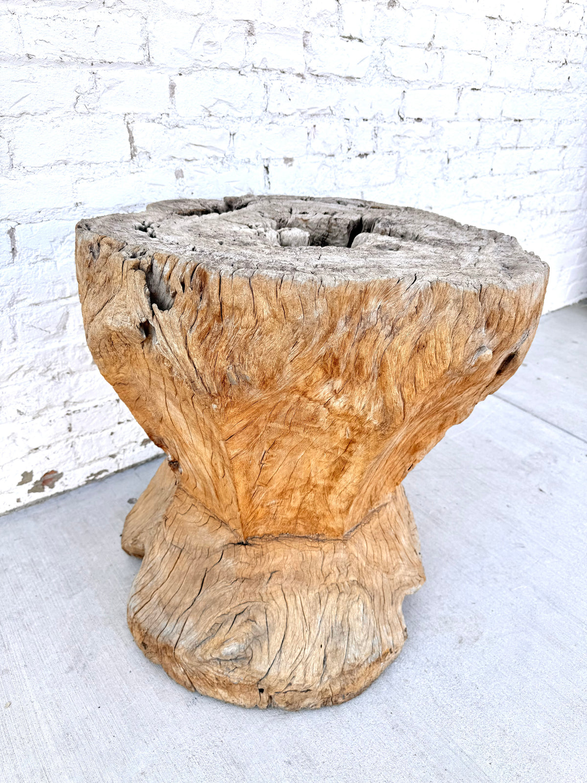 Rustic Sculptural Tree Trunk